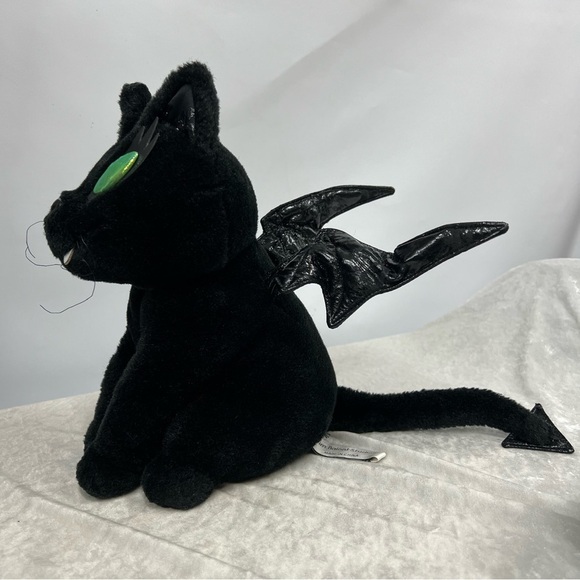 Jim Balent Studios plush goblin vampire black cat green eyes spooky Halloween - Picture 3 of 15